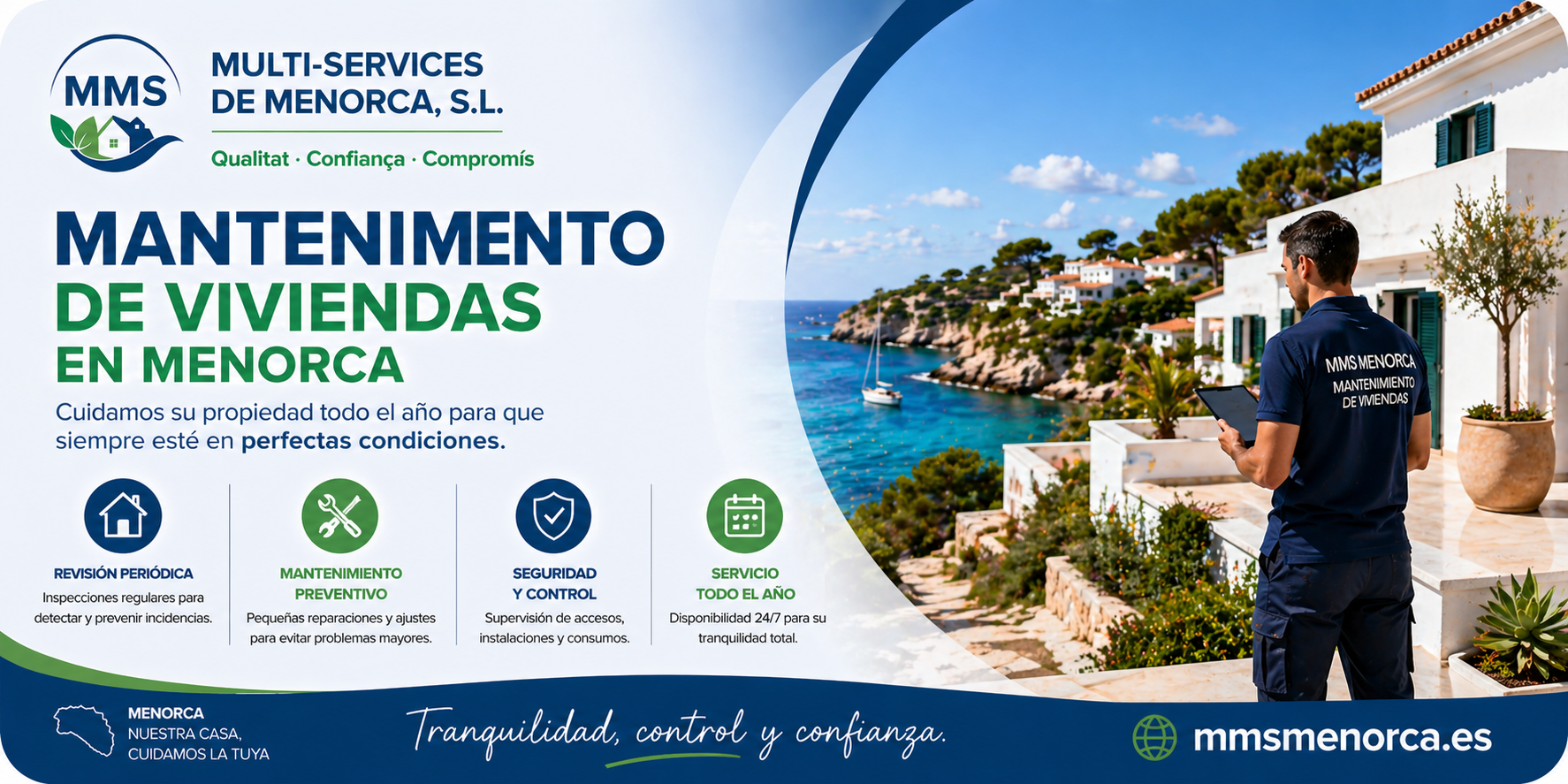 Mantenimiento de viviendas en Menorca